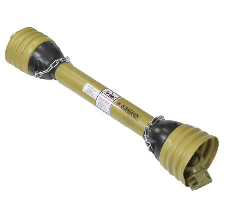 Wał przegubowo teleskopowy cytryna 335Nm 610-910mm krzyżak 24x61