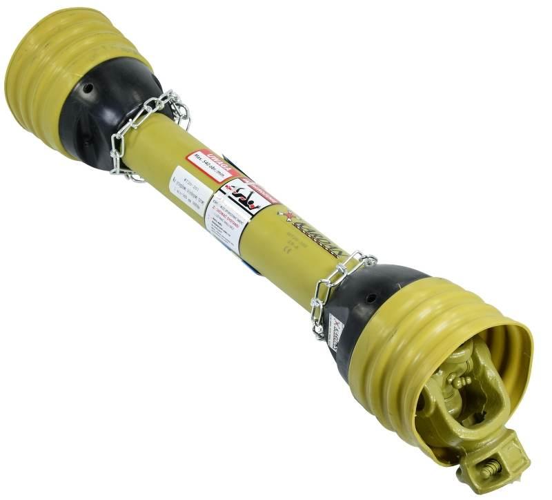 Wał przegubowo teleskopowy cytryna 500Nm 560-820mm krzyżak 27x75 X Kardan