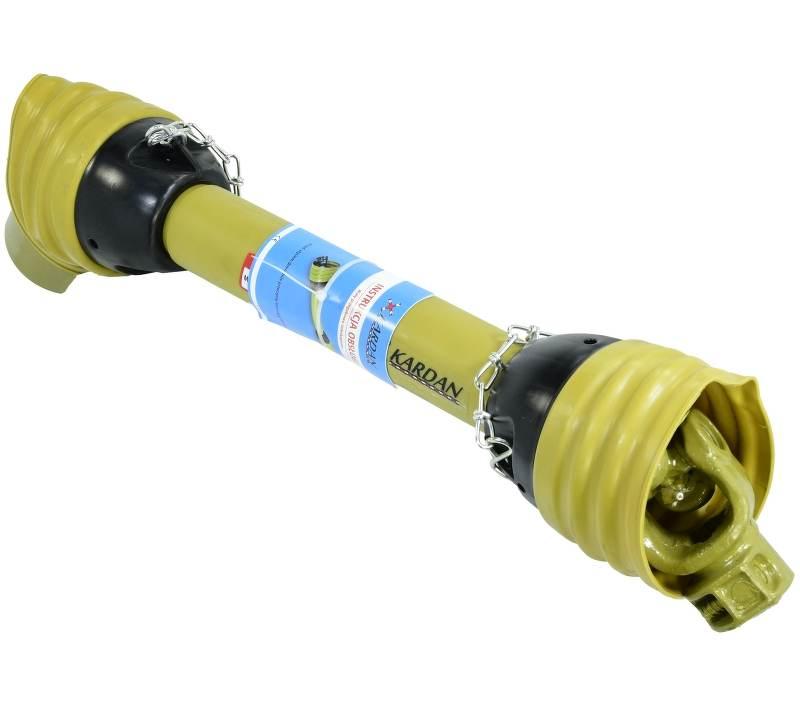 Wał przegubowo teleskopowy cytryna 500Nm 560-820mm krzyżak 27x75