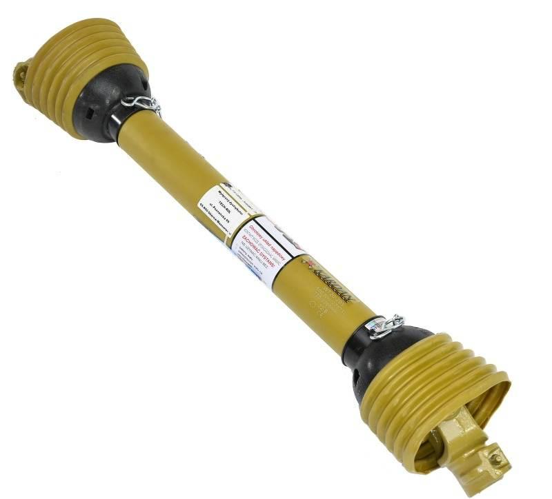 Wał przegubowo teleskopowy cytryna 500Nm 710-1209mm krzyżak 27x75 X