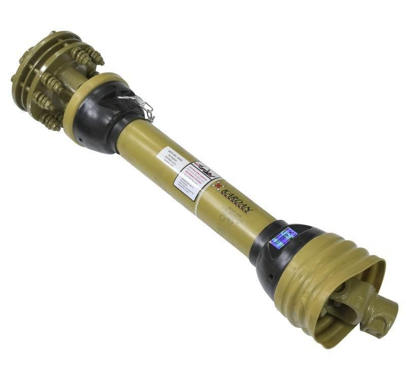Wał przegubowo teleskopowy cytryna 575Nm 610-872mm krzyżak 27x75