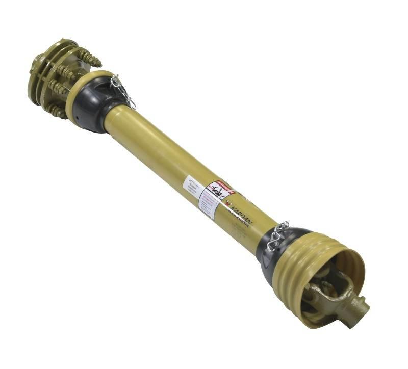 Wał przegubowo teleskopowy cytryna 575Nm 810-1230mm krzyżak 27x75