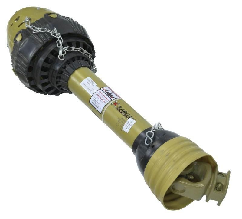 Wał przegubowo teleskopowy cytryna 695Nm 610-860mm krzyżak 32x76