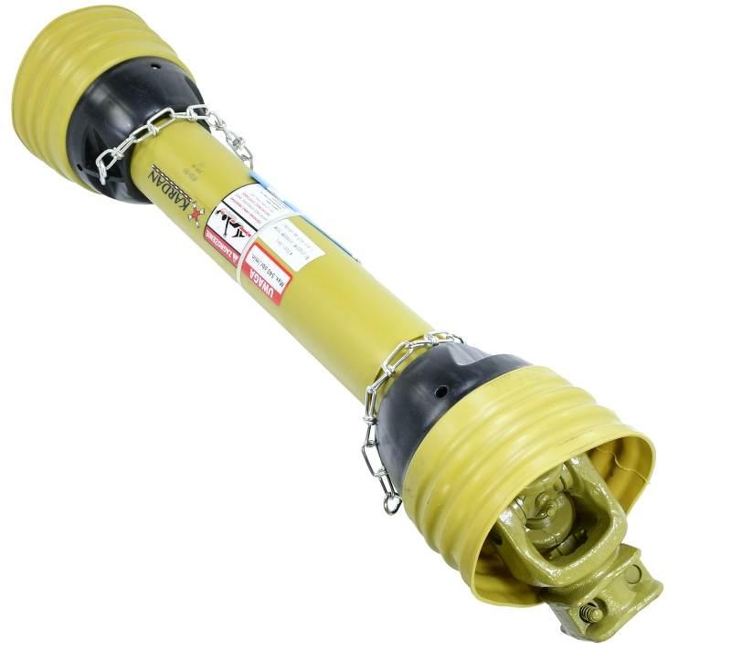 Wał przegubowo teleskopowy cytryna 695Nm 610-890mm krzyżak 32x76 X Kardan