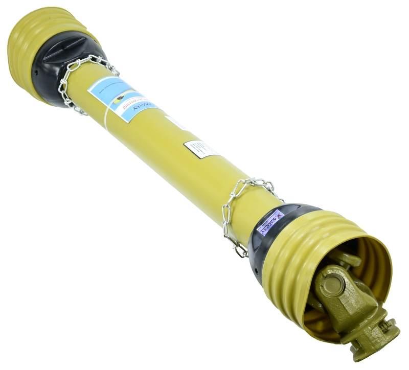 Wał przegubowo teleskopowy cytryna 695Nm 810-1225mm krzyżak 32x76 X