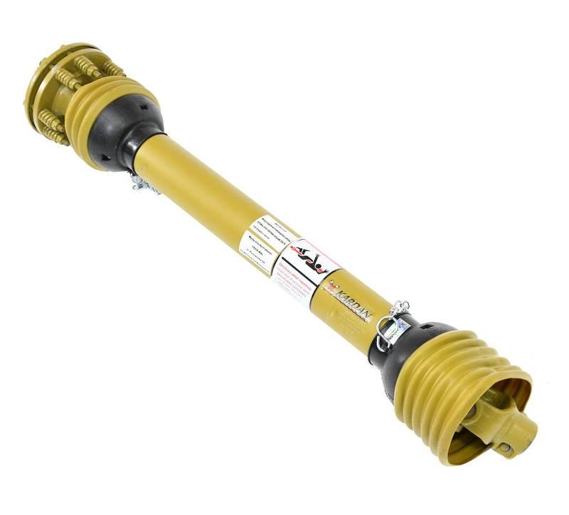 Wał przegubowo teleskopowy cytryna 695Nm 810-1403mm krzyżak 32x76