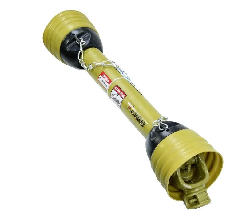Wał przegubowo teleskopowy frezowany 500Nm 610-900mm krzyżak 27x75 X