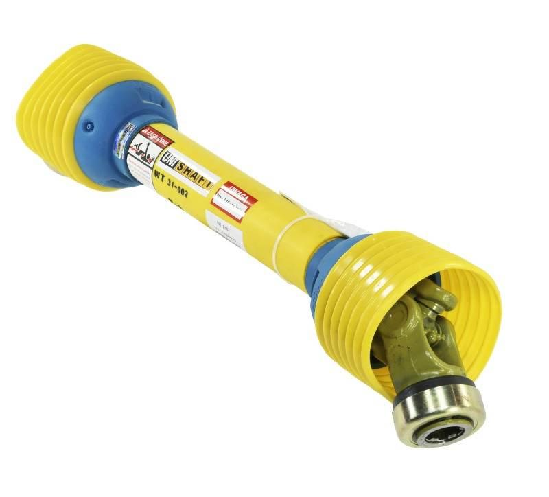 Wał przegubowo teleskopowy frezowany 510Nm 610-990mm krzyżak 27x75