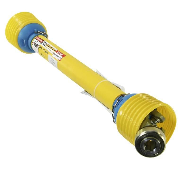 Wał przegubowo teleskopowy frezowany 510Nm 810-1385mm krzyżak 27x75