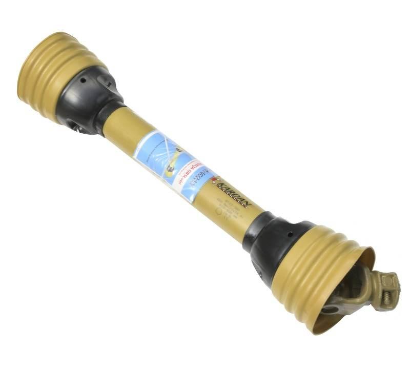 Wał przegubowo teleskopowy trójkątny 460Nm 610-900mm krzyżak 27x75 X