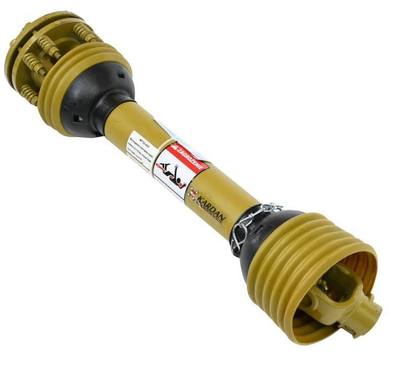 Wał przegubowo teleskopowy trójkątny 620Nm 610-1103mm krzyżak 30x80
