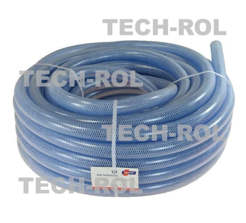 Wąż techniczny niebieski fi-19x3mm 13 bar opakowanie 50 metrów Agaplast