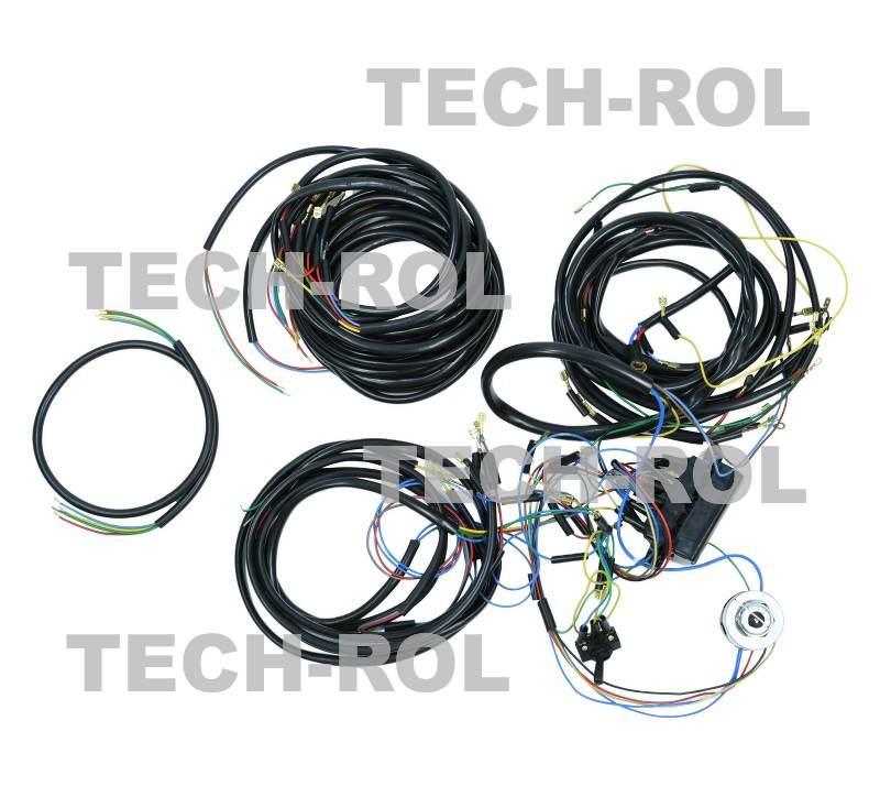 Wiązka elektryczna łączona na alternator C-360-3P 46957002 Hybsz