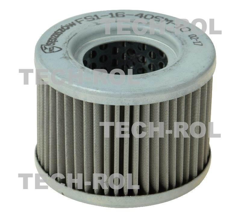 Wkład filtra hydraulicznego do ładowaczy rolniczych Cyklop FS1-16-40SM-10