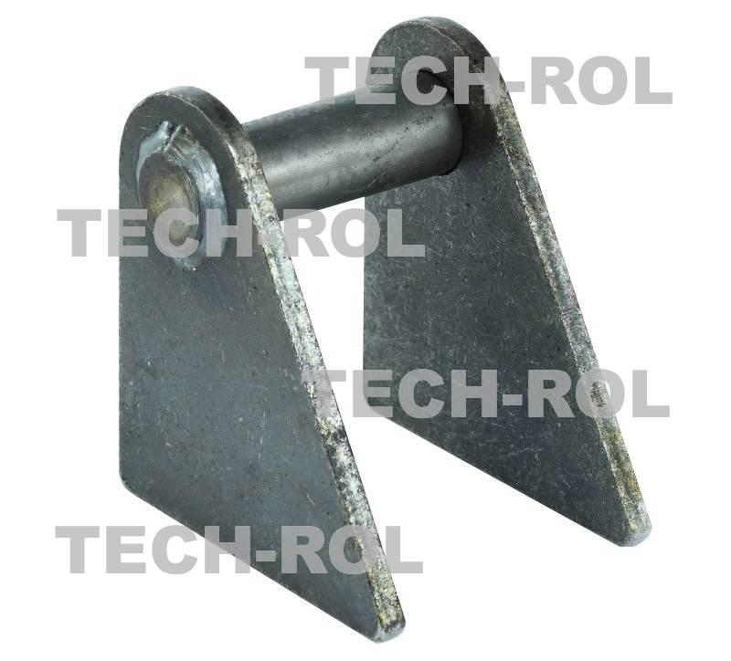 Wspornik wywrotu kompletny sworzeń fi-30 mm Przyczepa 402-045-000916