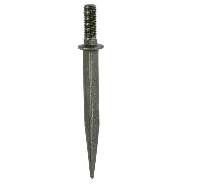 Ząb brony kuty prosty M20 podsadzenie łezka rozmiar P20x200 mm pasuje do