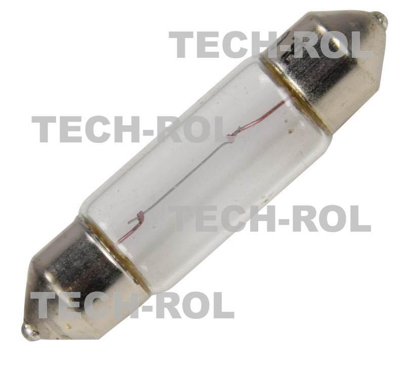 Żarówka 12V 5W SV8,5 rurka 10x36 mm 1680 Bosma 10szt