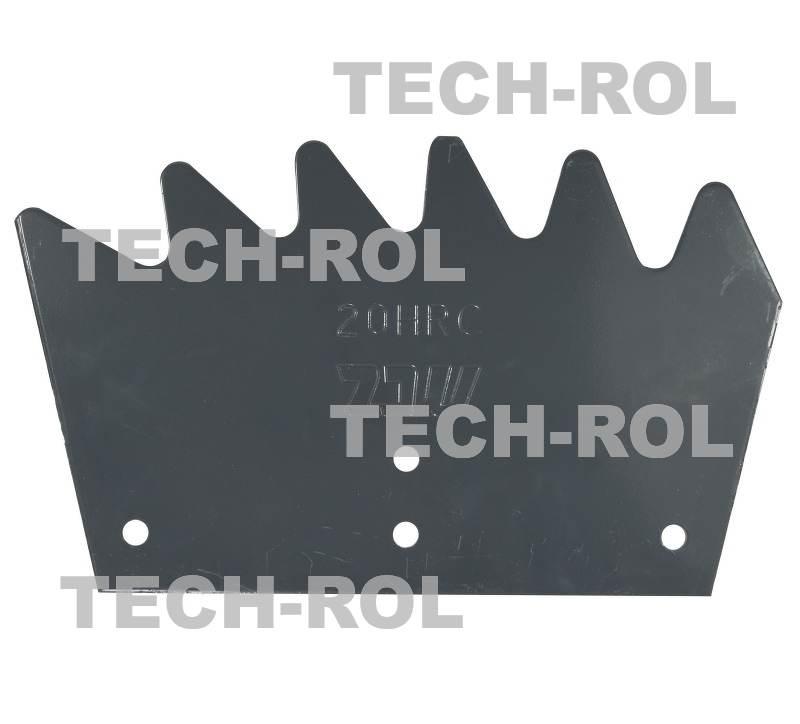 Zęby grzebień do bębna hartowany 20HRC Rozrzutnik 2213190040 RP-1