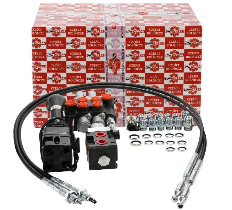 Zestaw hydrauliczny rozdzielacza sterowany joystickiem rozdzielacz