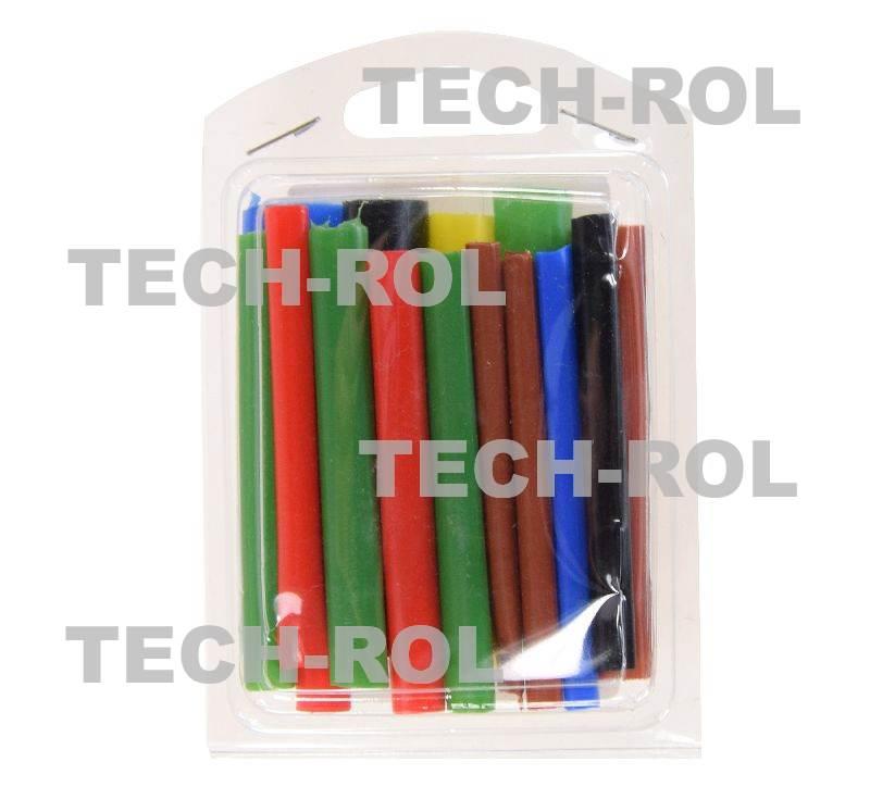 Zestaw węży termokurczliwych długość 70mm opakowanie 15 sztZ2RC