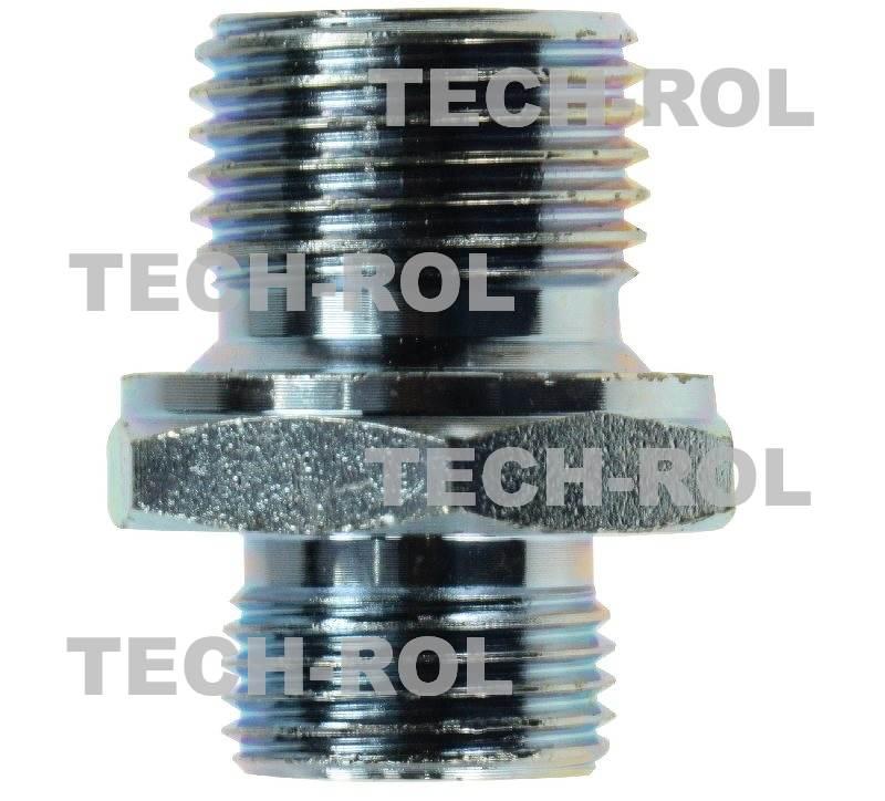 Złącze hydrauliczne gwint calowy 1/2 metryczny M18x1,5 BB1/2x18 5szt