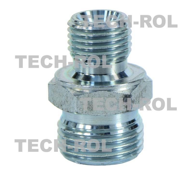 Złącze hydrauliczne gwint calowy 1/4 metryczny M18x1,5 BB1/4x18 5szt