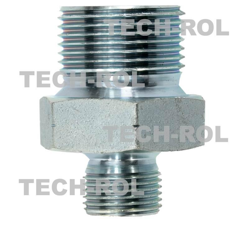 Złącze hydrauliczne gwint calowy 3/4 cala x 3/8 cala BSP BB3/4x3/8 2szt