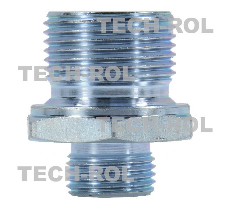 Złącze hydrauliczne gwint calowy 3/4 metryczny M18x1,5 BB3/4x18 2szt