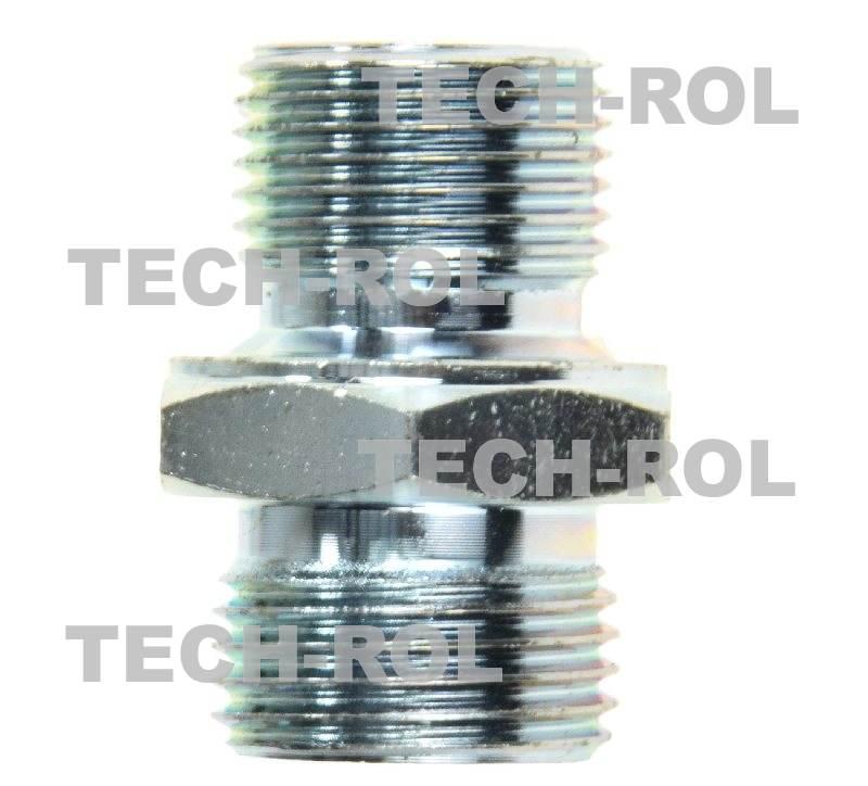 Złącze hydrauliczne gwint calowy 3/8 metryczny M18x1,5 BB3/8x18 5szt