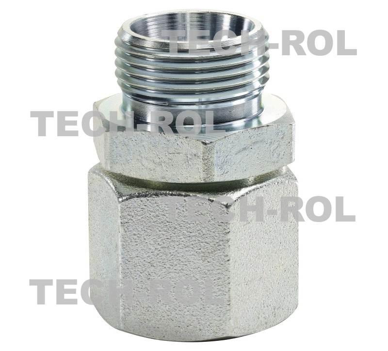 Złącze hydrauliczne gwint calowy BSP 1/2 metryczny M22x1,5 AB1/2x22 2szt