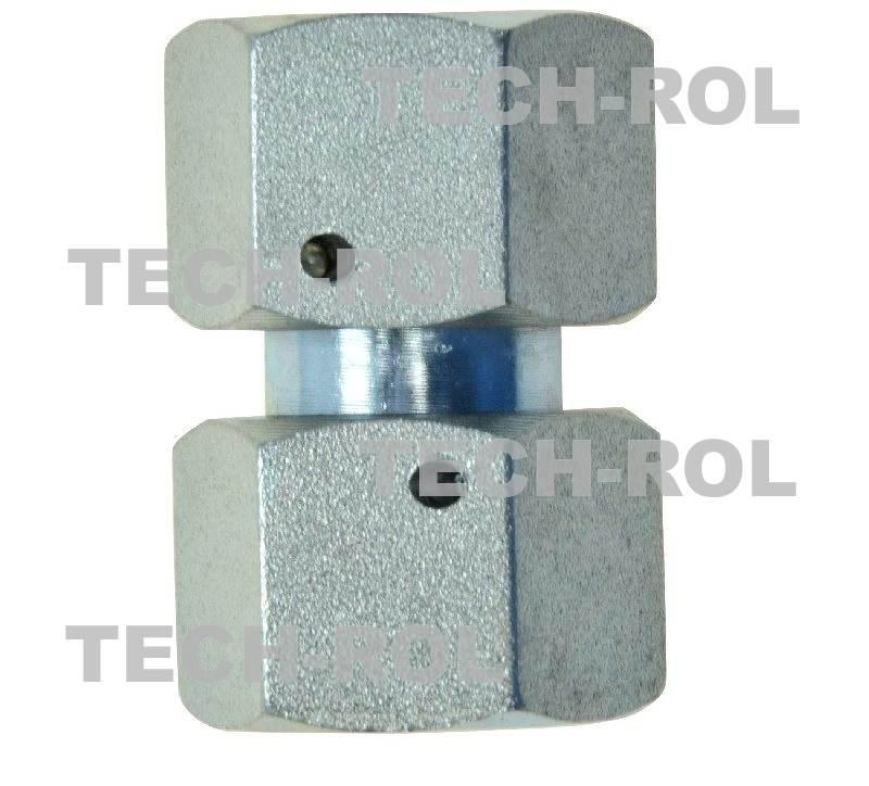 Złącze hydrauliczne proste gwint metryczny 1,5x1,5 AA22x22 APARTS 2szt