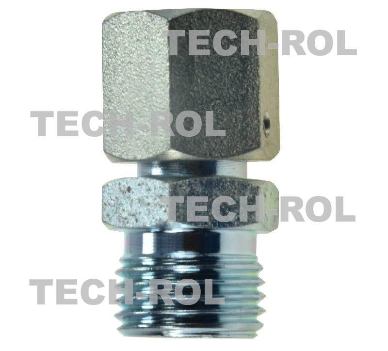 Złącze hydrauliczne proste gwint metryczny 1,5x1,5 AB14x16 Produkt 2szt