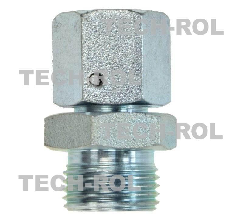 Złącze hydrauliczne proste gwint metryczny 1,5x1,5 AB16x18 APARTS 2szt
