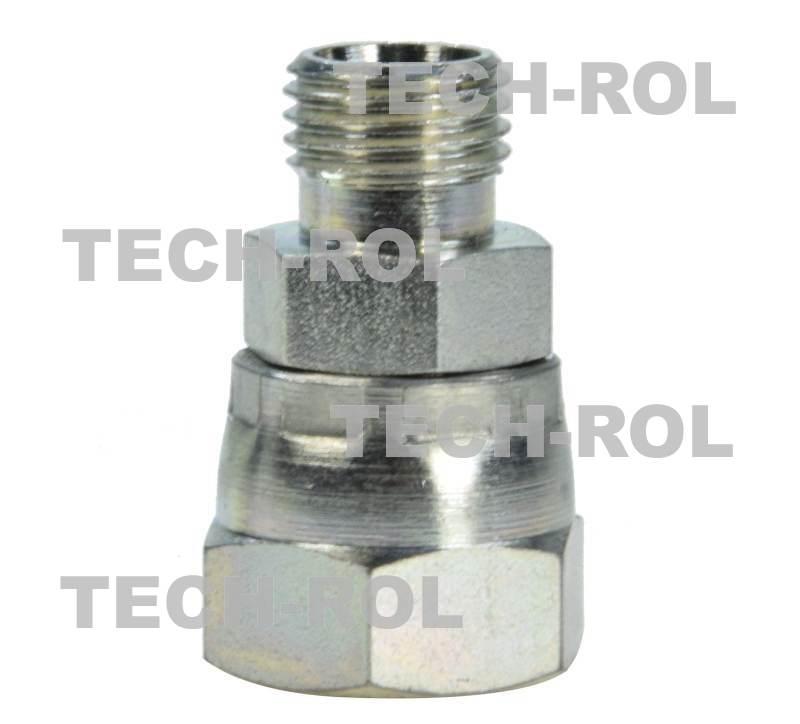 Złącze hydrauliczne proste gwint metryczny 1,5x1,5 AB18x14 Produkt 2szt