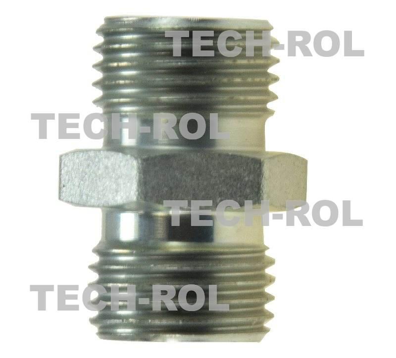 Złącze hydrauliczne proste gwint metryczny 1,5x1,5 BB16x16 APARTS 5szt