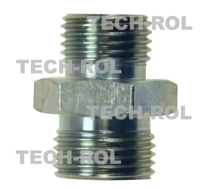 Złącze hydrauliczne proste gwint metryczny 1,5x1,5 BB16x18 APARTS 5szt
