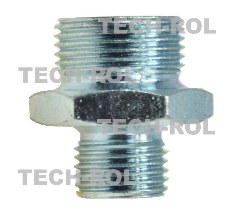 Złącze hydrauliczne proste gwint metryczny 1,5x1,5 BB16x22 APARTS 5szt