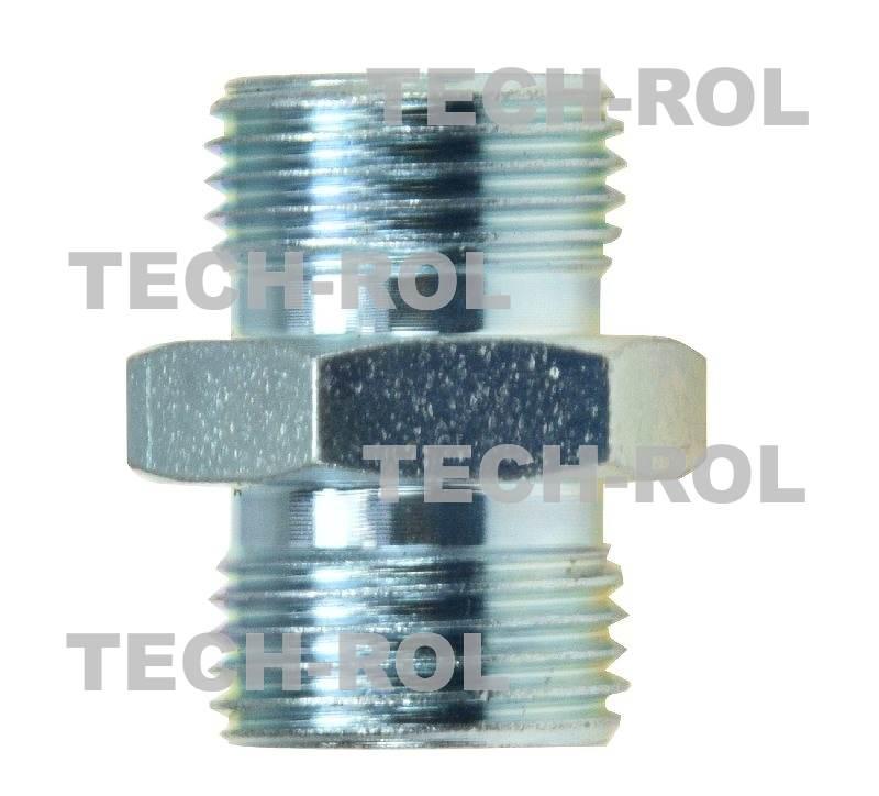 Złącze hydrauliczne proste gwint metryczny 1,5x1,5 BB18x18 APARTS 5szt