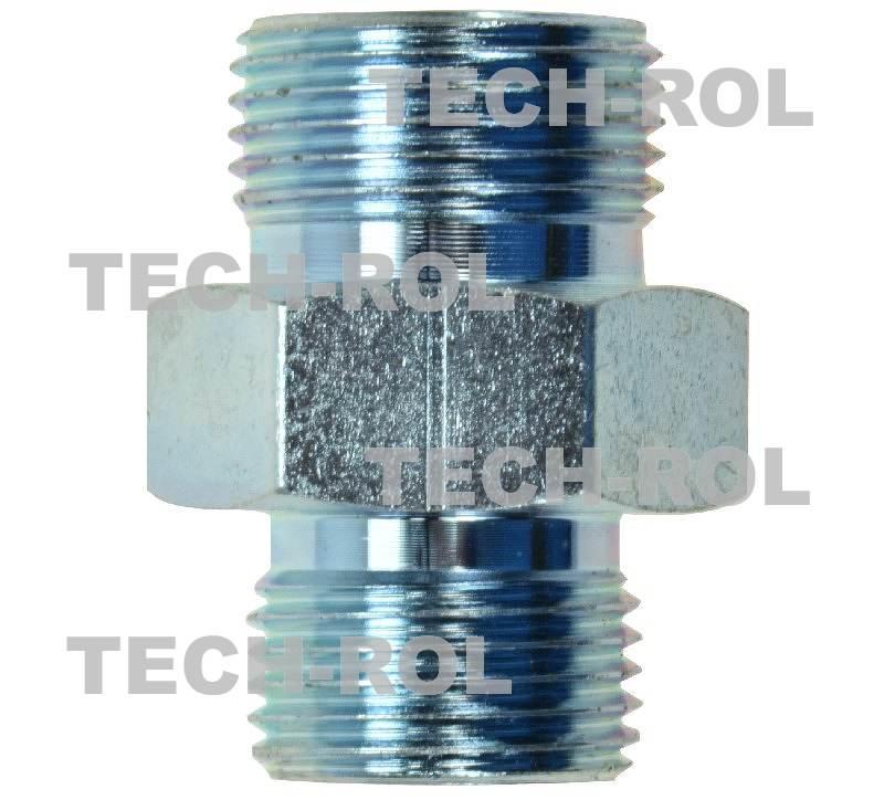 Złącze hydrauliczne proste gwint metryczny 1,5x1,5 BB18x20 APARTS 5szt