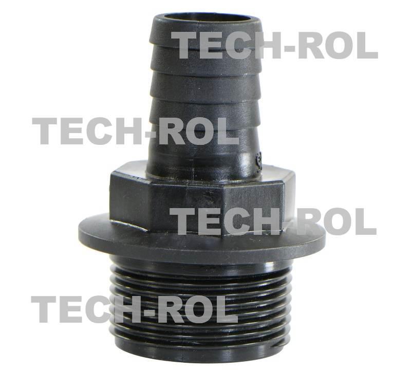 Złączka prosta z gwintem zewnętrznym 1-1/4” cala fi-25 mm Arag