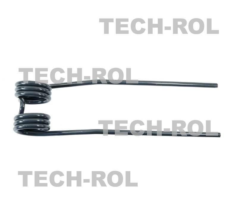 Palec sprężyna fi-9mm P4,P6 Przetrząsacz karuzelowy Samasz MISP-095-002