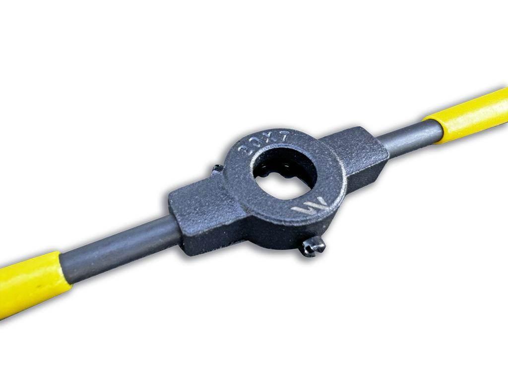 Oprawka wzmocniona do narzynek ręcznych  20x 7mm m4.5-m6 waryński - zdjęcie 2
