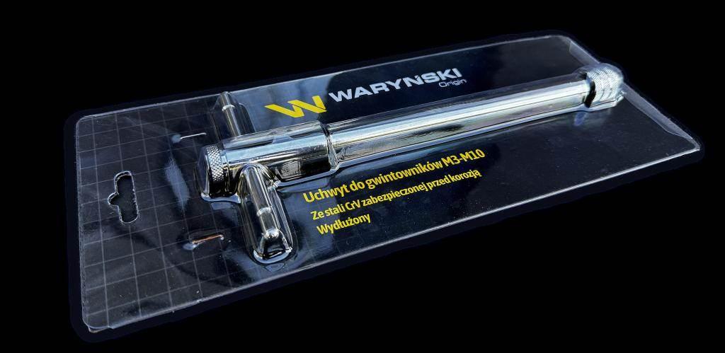 Pokrętło wydłużone typu t do gwintowników m3-m10 waryński - zdjęcie 2