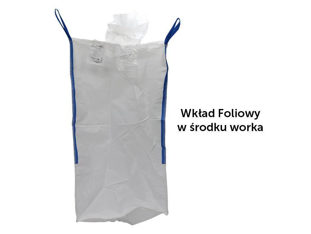 Worek big bag 1000kgz wkładem foliowym95 x 95 x 1654 uchwytyLej zasypowy dó