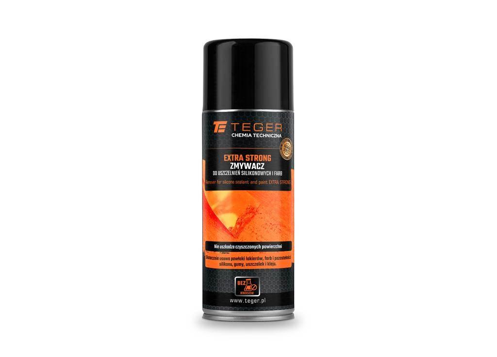 Zmywacz do uszczelnień silikonowych i farb extra strong 400ml teger