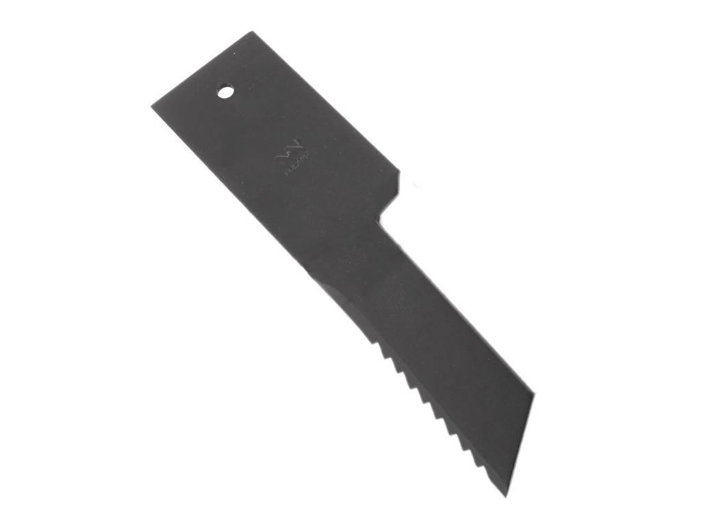 Nóż stały rozdrabniacz słomy sieczkarnia 198x50x3mm otwór 6.5 z59033 280910