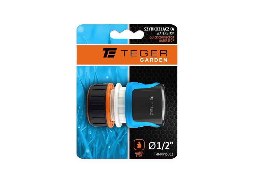 Szybkozłączka 1/2" z waterstop sprzedawane po 24 teger - zdjęcie 4
