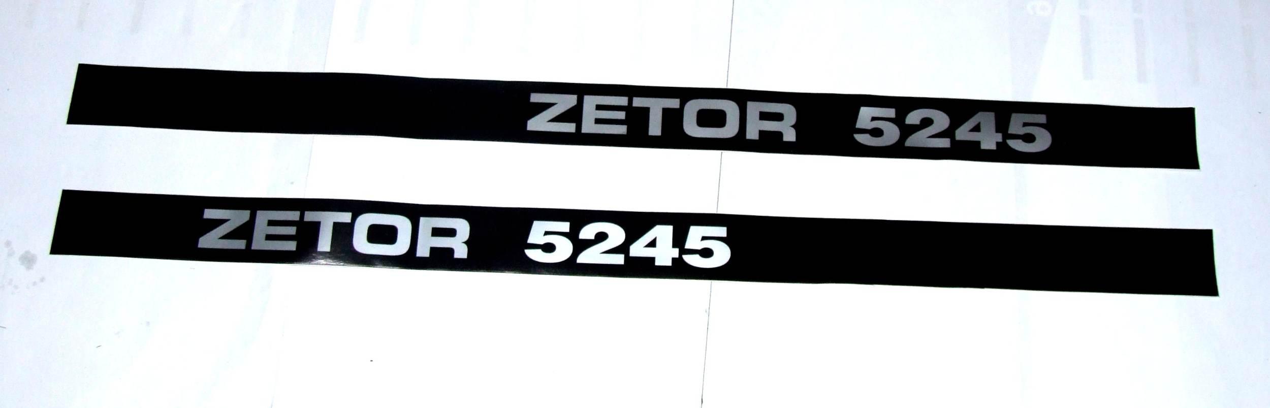 Komplet Znaków Emblematów Zetor 5245 | ZU 5245
