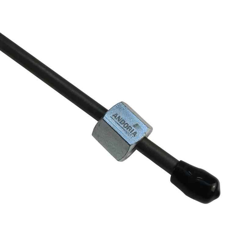 Przewód Wtryskowy Prosty 70cm Nakrętki M12x1,5mm M12x1,5mm Andoria - zdjęcie 3