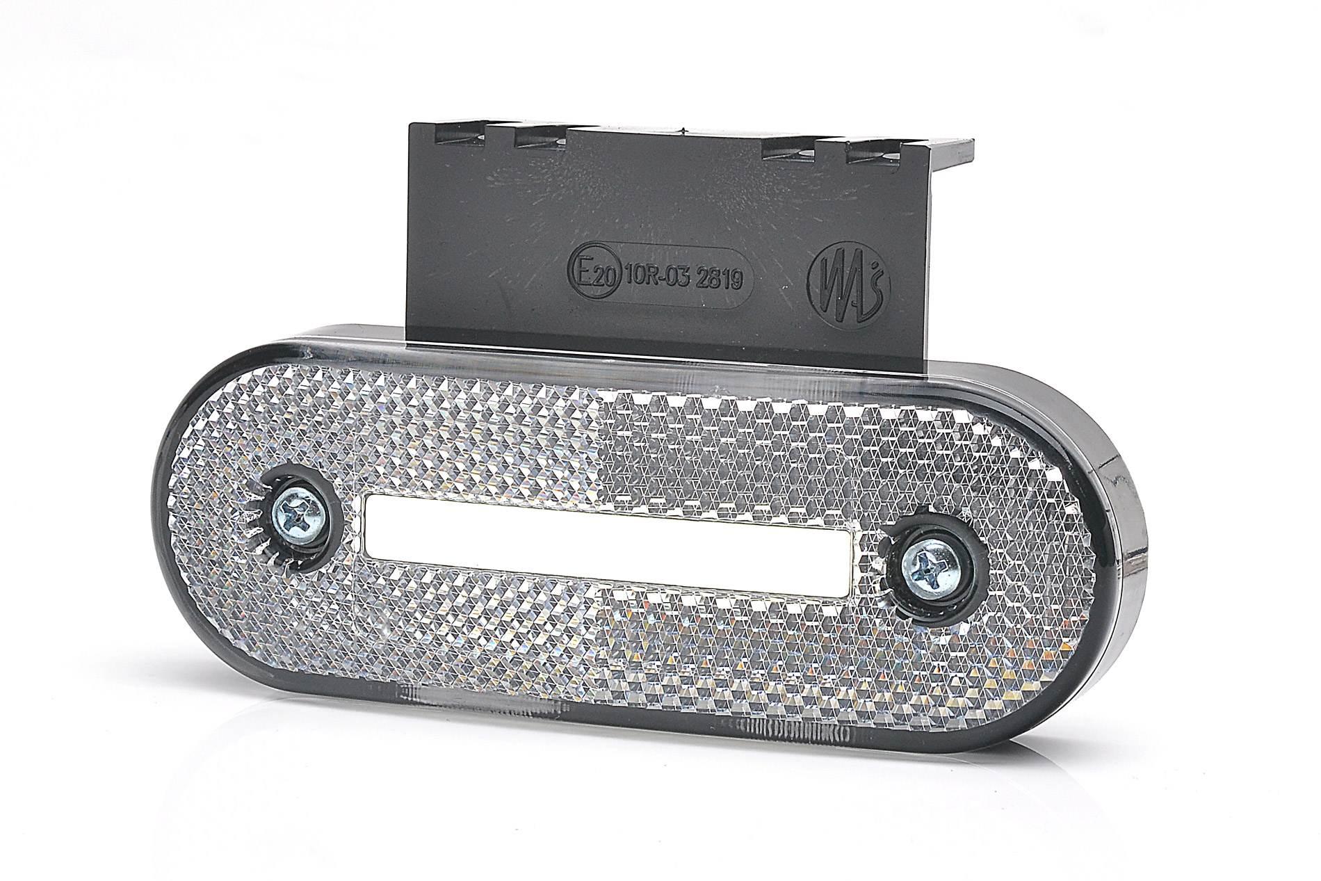 Lampa Obrysowa Pozycyjna Przednia W174 Led 12/24v Biała
